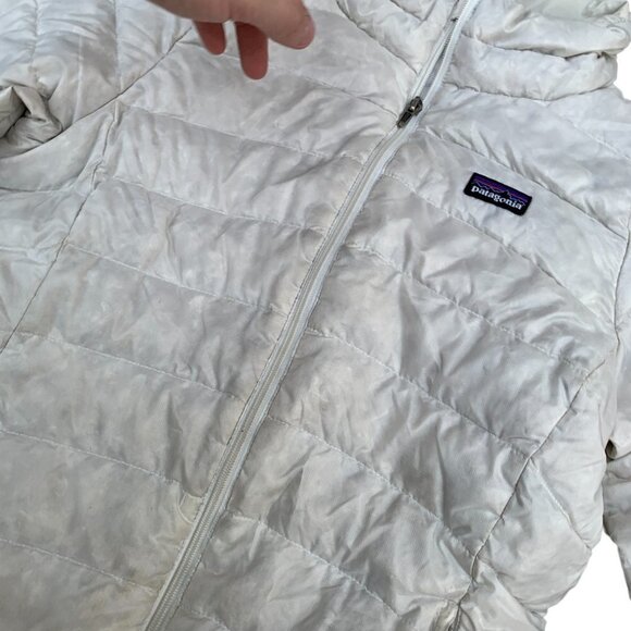 2013 Patagonia Down Insulated Jacket XS Cream - Picture 7 of 8